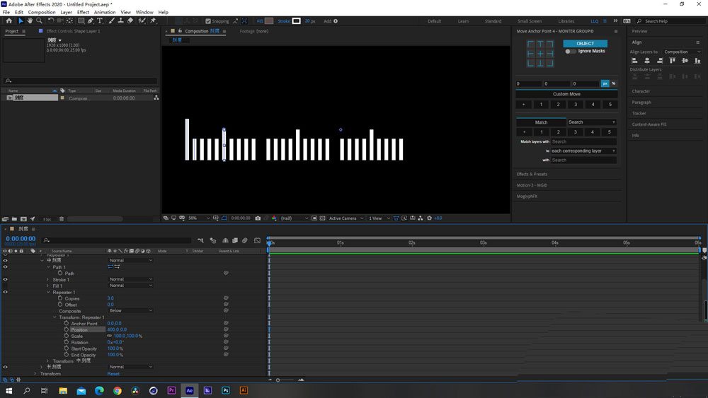 AE怎么绘制刻度尺?AE绘制刻度尺详细方法_wishdown.com AE怎么绘制刻度尺?AE绘制刻度尺详细方法_wishdown.com