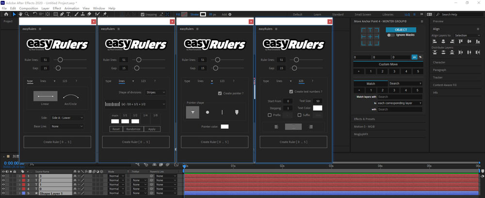 AE怎么绘制刻度尺?AE绘制刻度尺详细方法_wishdown.com AE怎么绘制刻度尺?AE绘制刻度尺详细方法_wishdown.com