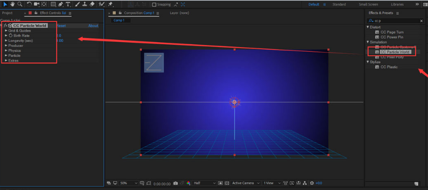 ae粒子特效怎么做?ae制作三角粒子背景动画技巧分享_wishdown.com ae粒子特效怎么做?ae制作三角粒子背景动画技巧分享_wishdown.com