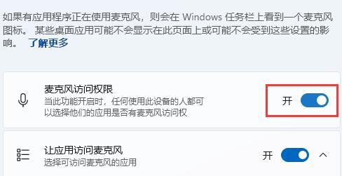 win11麦克风权限在哪里设置?win11麦克风权限设置方法_wishdown.com win11麦克风权限在哪里设置?win11麦克风权限设置方法_wishdown.com
