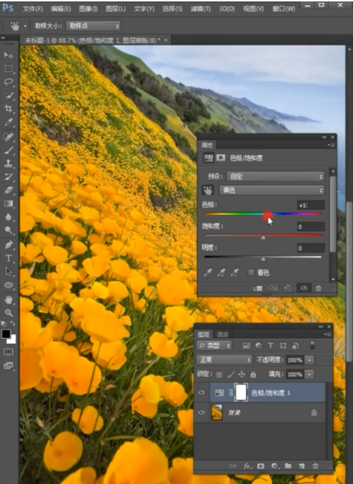 Photoshop怎么一键替换花朵颜色?Photoshop一键替换花朵颜色的操作教程_wishdown.com Photoshop怎么一键替换花朵颜色?Photoshop一键替换花朵颜色的操作教程_wishdown.com