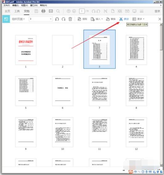 adobe acrobat reader dc怎么拆分pdf?adobe acrobat reader dc拆分pdf的方法_wishdown.com adobe acrobat reader dc怎么拆分pdf?adobe acrobat reader dc拆分pdf的方法_wishdown.com