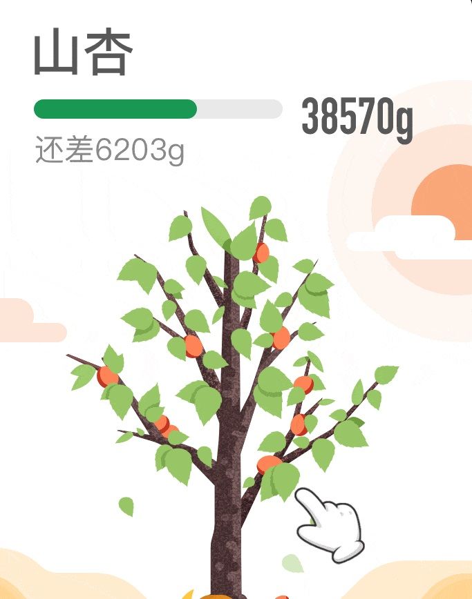 蚂蚁森林上线能量最少的大树:山杏38570g就能种_wishdown.com 蚂蚁森林上线能量最少的大树:山杏38570g就能种_wishdown.com