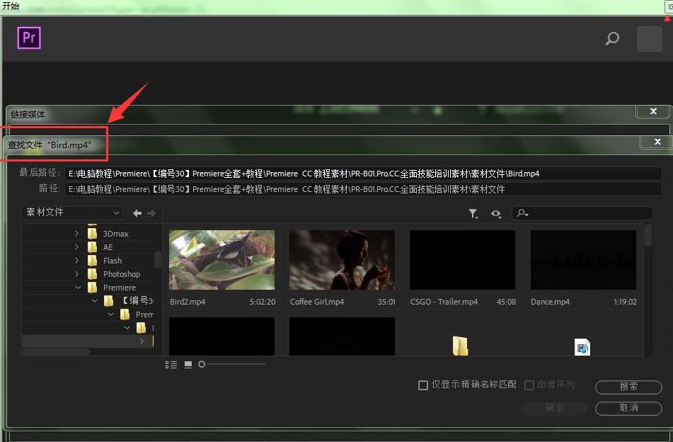 premiere提示缺少这些剪辑媒体的处理操作步骤_wishdown.com premiere提示缺少这些剪辑媒体的处理操作步骤_wishdown.com