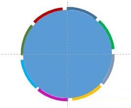 PPT使用合并形状功能绘制七巧板的操作方法_wishdown.com PPT使用合并形状功能绘制七巧板的操作方法_wishdown.com