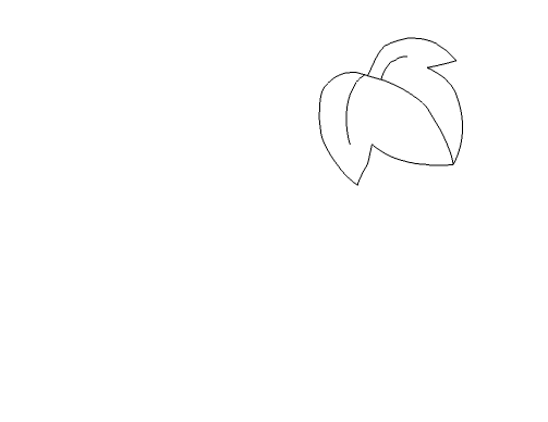 Flash绘制丝瓜图案的操作流程_wishdown.com Flash绘制丝瓜图案的操作流程_wishdown.com