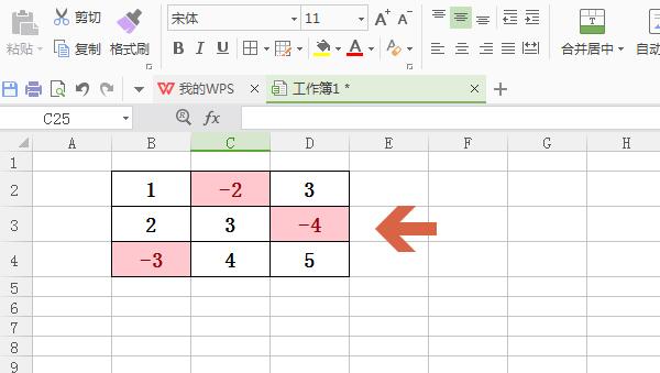 wps表格设置负数自动变红的操作方法_wishdown.com wps表格设置负数自动变红的操作方法_wishdown.com