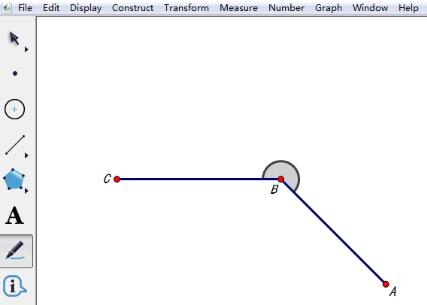 几何画板度量超过180度的角的操作方法_wishdown.com 几何画板度量超过180度的角的操作方法_wishdown.com