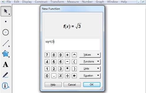 几何画板新建函数中输入数学符号的操作方法_wishdown.com 几何画板新建函数中输入数学符号的操作方法_wishdown.com