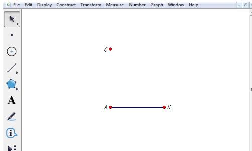 几何画板绘制直角三角形的详细步骤_wishdown.com 几何画板绘制直角三角形的详细步骤_wishdown.com