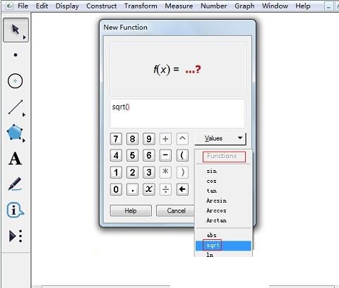 几何画板中打根号符号的操作内容_wishdown.com 几何画板中打根号符号的操作内容_wishdown.com