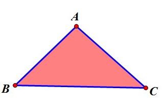 几何画板使用平移命令制作全等三角形的操作方法_wishdown.com 几何画板使用平移命令制作全等三角形的操作方法_wishdown.com