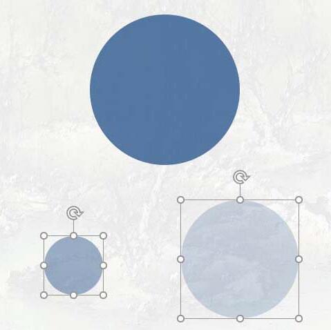 PPT设计扁平化的波浪水球的详细方法_wishdown.com PPT设计扁平化的波浪水球的详细方法_wishdown.com