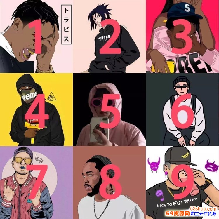 抖音那个心形图片怎么拼?心型九宫格朋友圈图片制作教程_wishdown.com 抖音那个心形图片怎么拼?心型九宫格朋友圈图片制作教程_wishdown.com