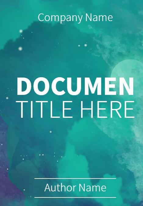 word设计大气梦幻封面图的操作方法_wishdown.com word设计大气梦幻封面图的操作方法_wishdown.com