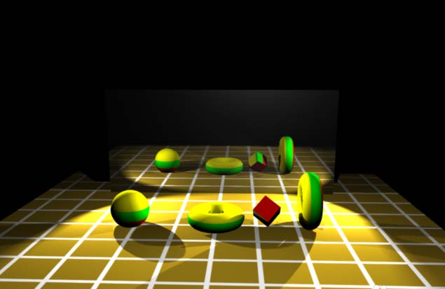 maya软件设计镜子特效的方法步骤_wishdown.com maya软件设计镜子特效的方法步骤_wishdown.com