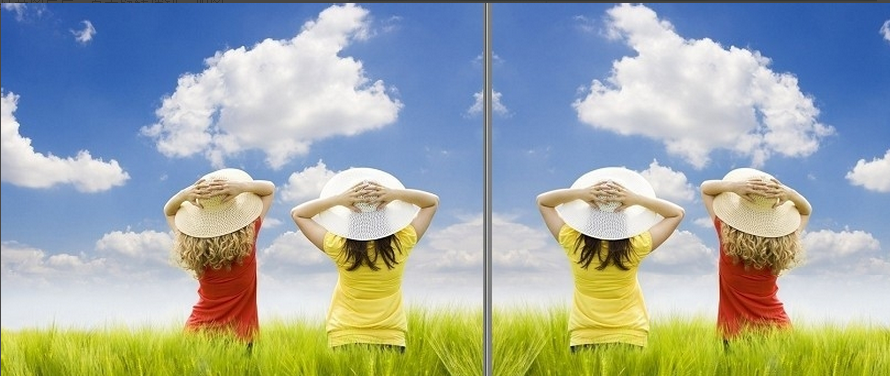 光影魔术手中镜像功能的详细操作步骤_wishdown.com 光影魔术手中镜像功能的详细操作步骤_wishdown.com