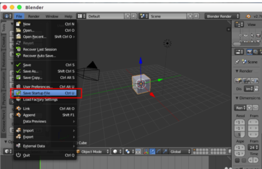 Blender恢复初始设置的详细步骤介绍_wishdown.com Blender恢复初始设置的详细步骤介绍_wishdown.com