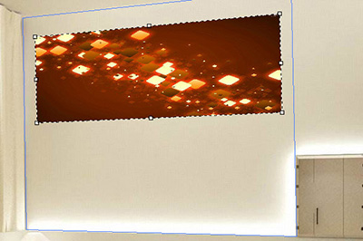 PS在墙上贴图的详细步骤_wishdown.com PS在墙上贴图的详细步骤_wishdown.com