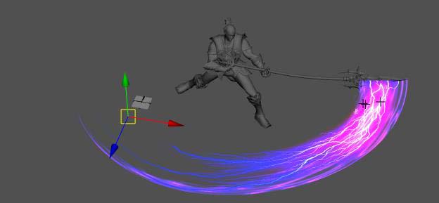maya制作武器刀光拖尾效果的操作教程_wishdown.com maya制作武器刀光拖尾效果的操作教程_wishdown.com