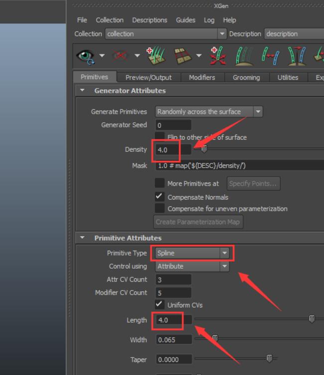 maya将模型转为xgen曲线的操作教程_wishdown.com maya将模型转为xgen曲线的操作教程_wishdown.com