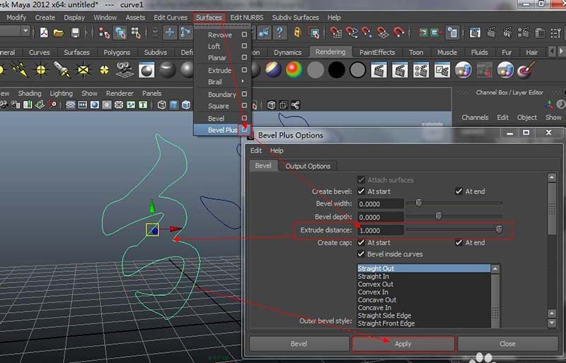 maya创建3D立体文字LOGO的详细操作方法_wishdown.com maya创建3D立体文字LOGO的详细操作方法_wishdown.com