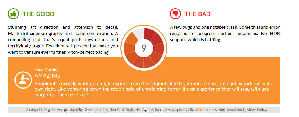 《生灵重塑》媒体评分解禁!M站均分80分好评_wishdown.com 《生灵重塑》媒体评分解禁!M站均分80分好评_wishdown.com