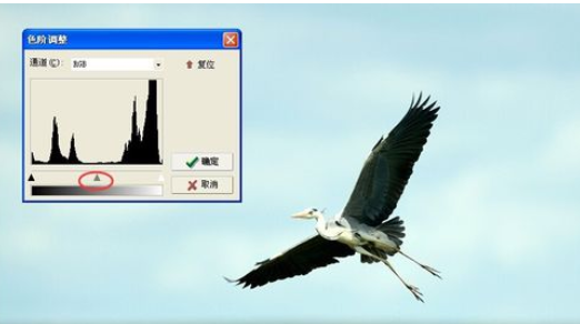 光影魔术手中使用色阶的操作教程_wishdown.com 光影魔术手中使用色阶的操作教程_wishdown.com