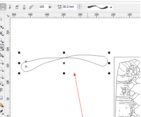 CorelDraw X4中使用艺术笔工具的操作步骤_wishdown.com CorelDraw X4中使用艺术笔工具的操作步骤_wishdown.com