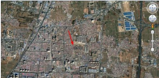 谷歌地球从一点画半径500米范围圆的详细操作_wishdown.com 谷歌地球从一点画半径500米范围圆的详细操作_wishdown.com