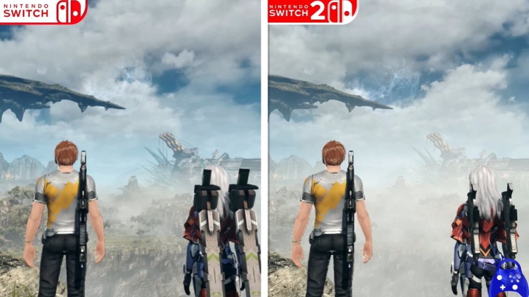 更高帧率更高清晰度! 《异度神剑X:终极版》Switch2升级版与原版对比_wishdown.com 更高帧率更高清晰度! 《异度神剑X:终极版》Switch2升级版与原版对比_wishdown.com