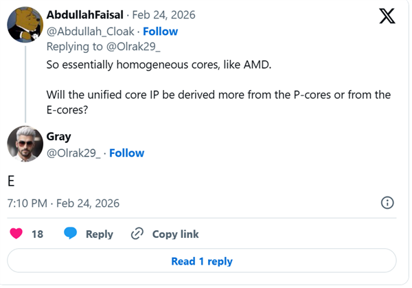 IntelͳһCPU��С�ˣ���ʧ����P�� E�˲��Ǵ�Ź�â