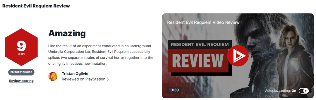 ������Σ��9��IGN��9�� ȫ�����ֲܿ���ˬ��ս��