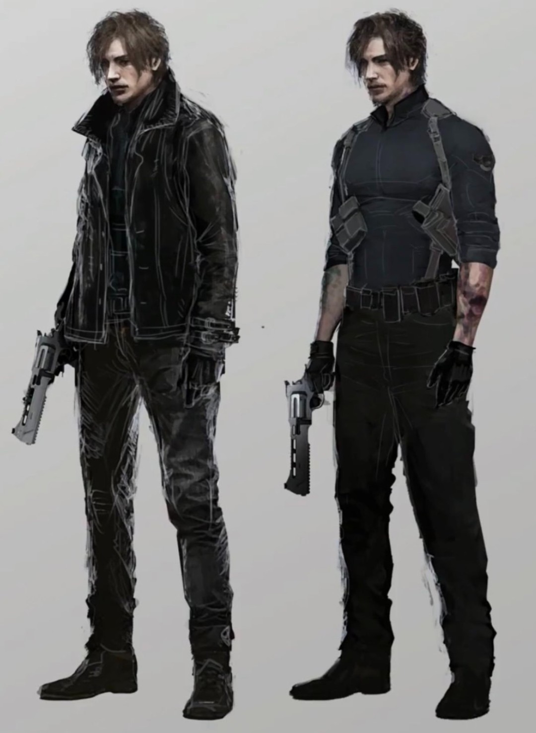 《生化危机:安魂曲》角色概念图曝光 里昂真结婚了!_wishdown.com 《生化危机:安魂曲》角色概念图曝光 里昂真结婚了!_wishdown.com