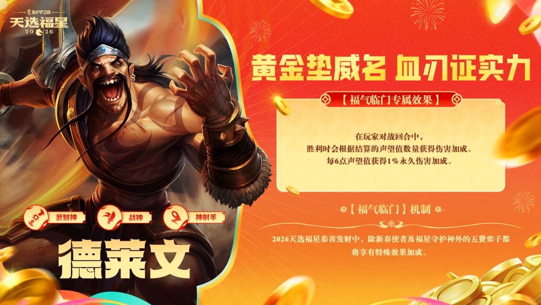 �����֮ս2026���ǹ�ϲ���Ƶ����ĸ������Ż���Ч������