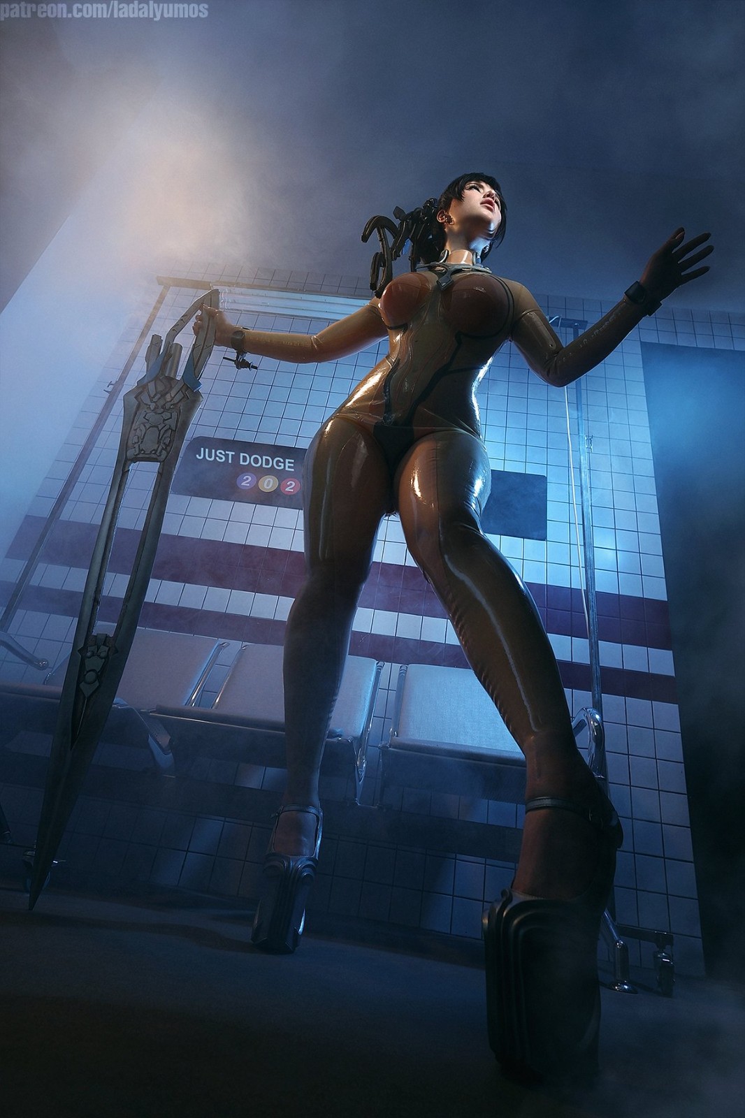 俄罗斯模特cos《剑星》伊芙 性感姿势完美身材!_wishdown.com 俄罗斯模特cos《剑星》伊芙 性感姿势完美身材!_wishdown.com