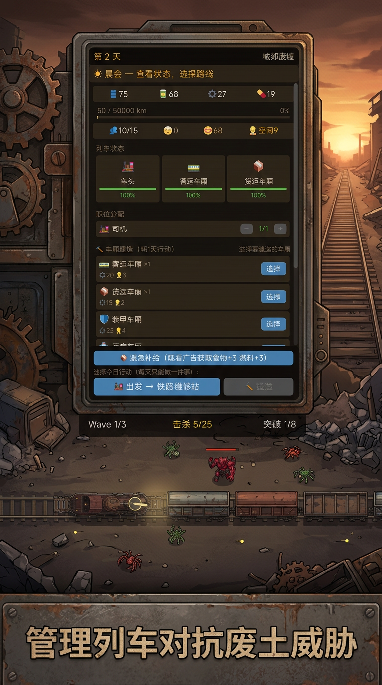 我在末世开火车好玩吗 我在末世开火车玩法简介_wishdown.com 我在末世开火车好玩吗 我在末世开火车玩法简介_wishdown.com