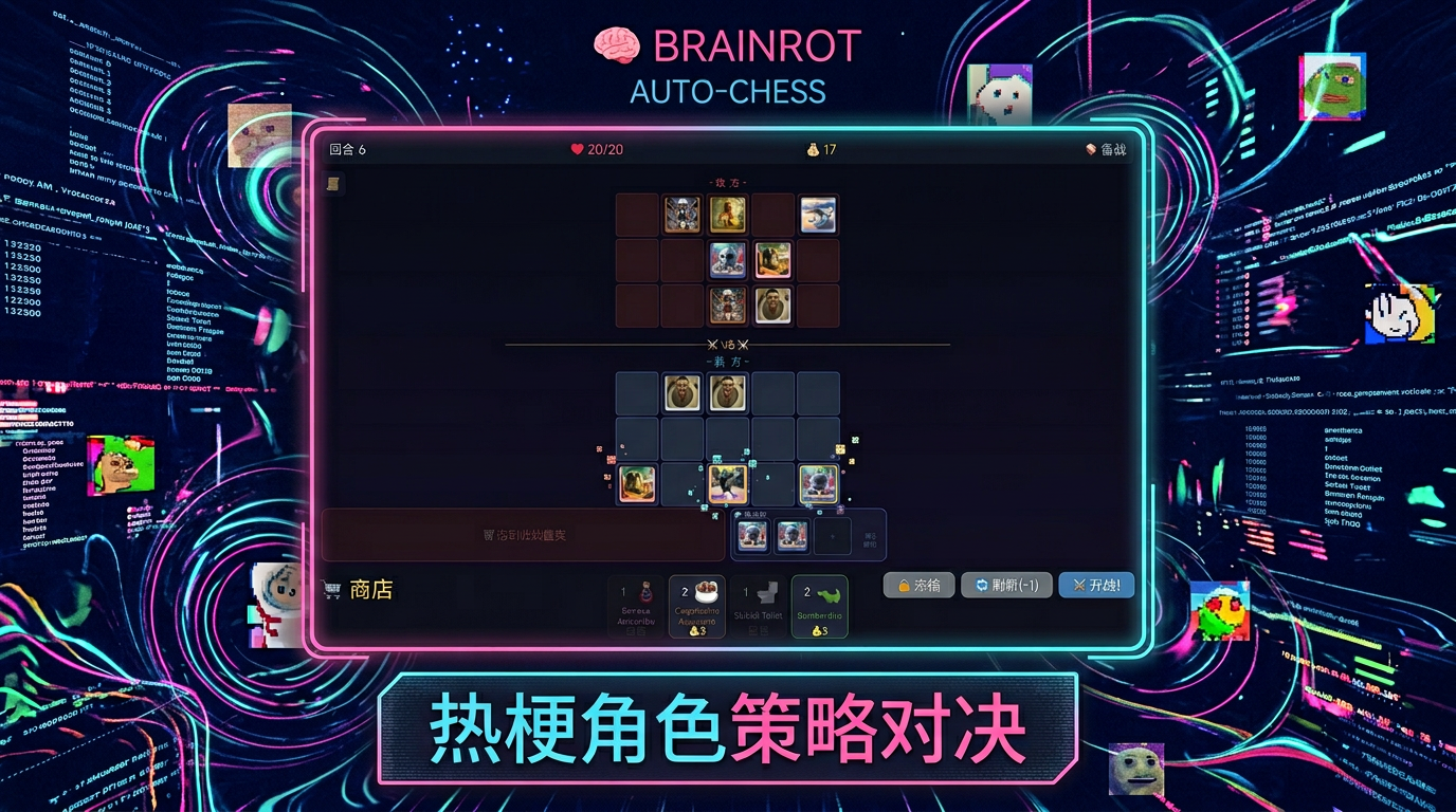Brainrot自走棋好玩吗 Brainrot自走棋玩法简介_wishdown.com Brainrot自走棋好玩吗 Brainrot自走棋玩法简介_wishdown.com