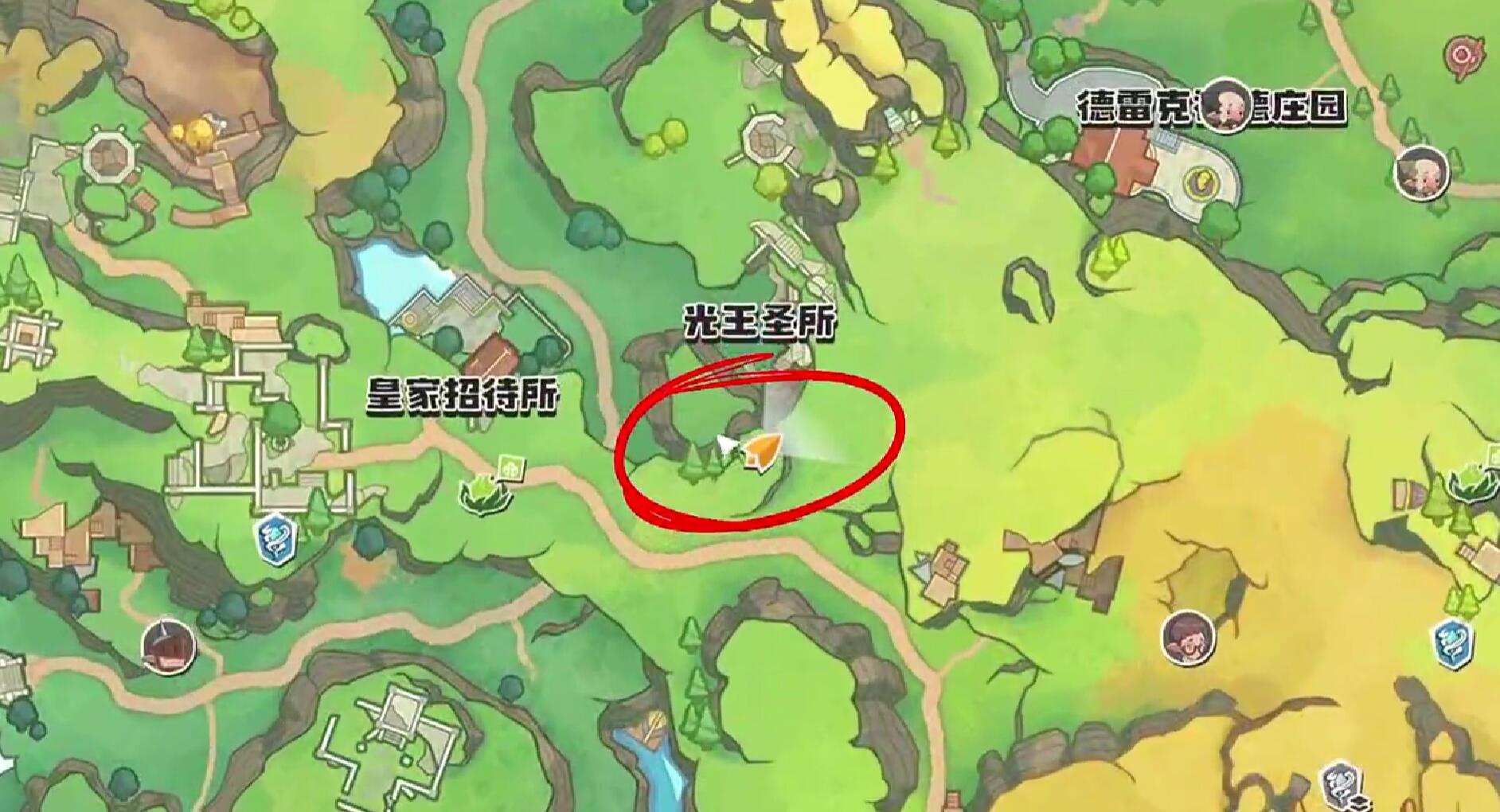 洛克王国世界公测最新果实点位分享_wishdown.com 洛克王国世界公测最新果实点位分享_wishdown.com