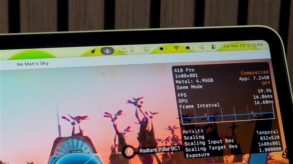 苹果MacBook Neo散热实在太差:加一块铜片 游戏性能直接翻倍!_wishdown.com 苹果MacBook Neo散热实在太差:加一块铜片 游戏性能直接翻倍!_wishdown.com