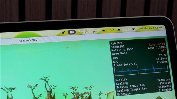 苹果MacBook Neo散热实在太差:加一块铜片 游戏性能直接翻倍!_wishdown.com 苹果MacBook Neo散热实在太差:加一块铜片 游戏性能直接翻倍!_wishdown.com