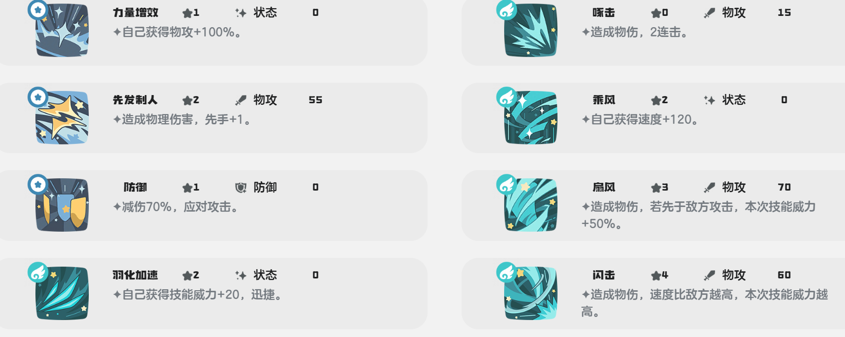 洛克王国世界冬羽雀配招推荐_wishdown.com 洛克王国世界冬羽雀配招推荐_wishdown.com