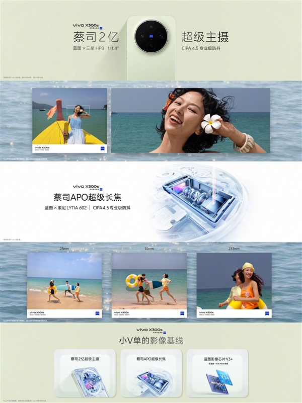 4999元起!超能小V单vivo X300s发布:全焦段蔡司影像、支持口红增距镜_wishdown.com 4999元起!超能小V单vivo X300s发布:全焦段蔡司影像、支持口红增距镜_wishdown.com
