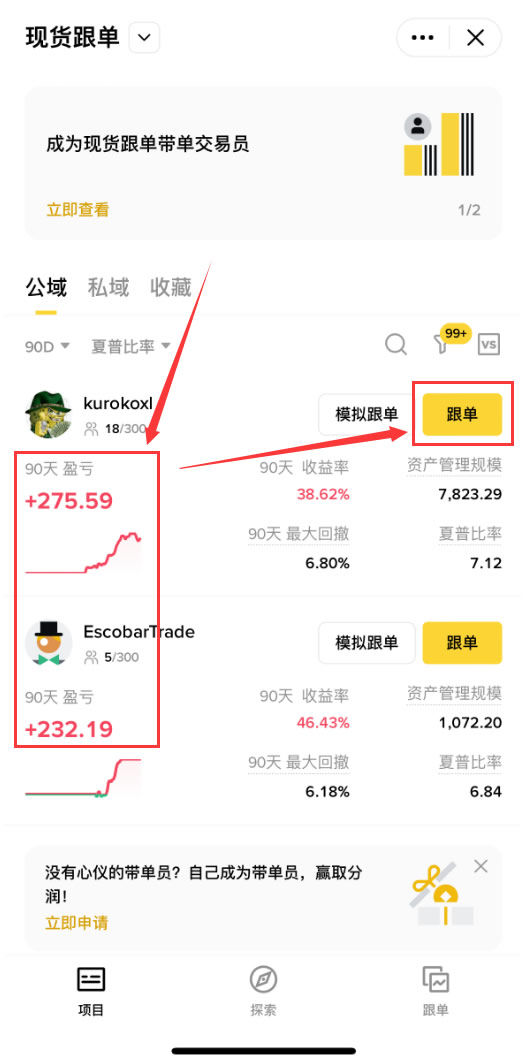 币安交易所跟单交易怎么参加?币安APP跟单交易操作教程_wishdown.com 币安交易所跟单交易怎么参加?币安APP跟单交易操作教程