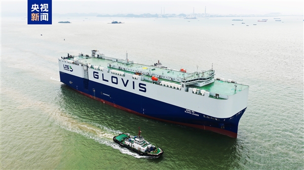 中国制造!全球首艘万车级汽车运输船试航:最大载车量10800辆_wishdown.com 中国制造!全球首艘万车级汽车运输船试航:最大载车量10800辆_wishdown.com