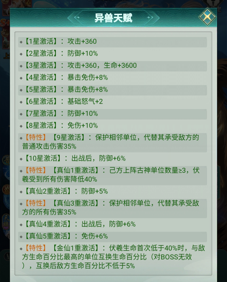 《异兽灵境》伏羲介绍_wishdown.com 《异兽灵境》伏羲介绍_wishdown.com