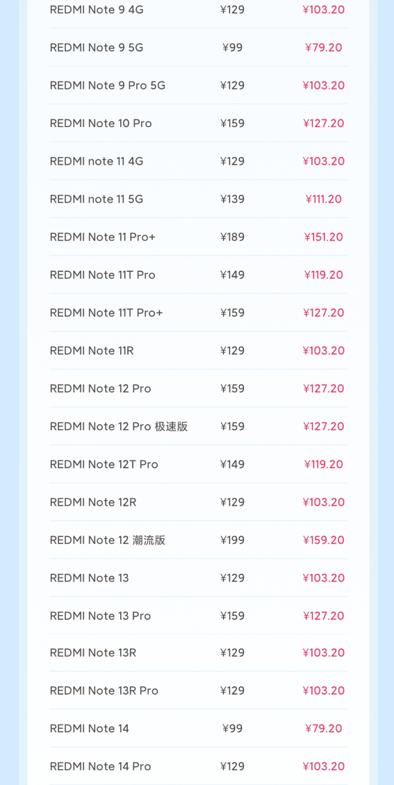 老旗舰集体复活!小米8折换电池来了:支持77款机型 47.2元起_wishdown.com 老旗舰集体复活!小米8折换电池来了:支持77款机型 47.2元起_wishdown.com