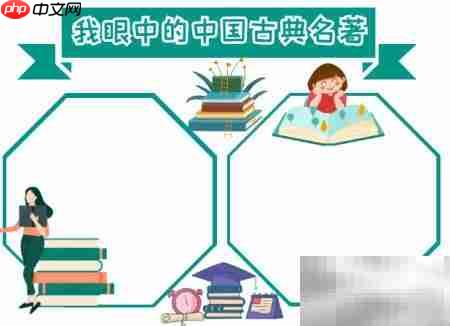 中国古典名著手抄报精选_wishdown.com 中国古典名著手抄报精选