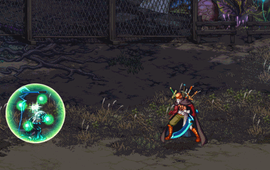 DNF次元对决初级魔导师莎兰怎么玩_DNF次元对决初级魔导师莎兰玩法攻略_wishdown.com 可拾取技能三演示