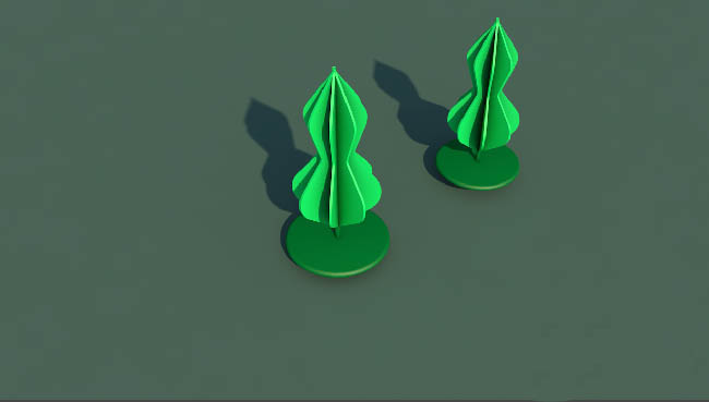 MAXONCinema 4D怎么快速建模三维立体的小树模型_wishdown.com MAXONCinema 4D怎么快速建模三维立体的小树模型_wishdown.com